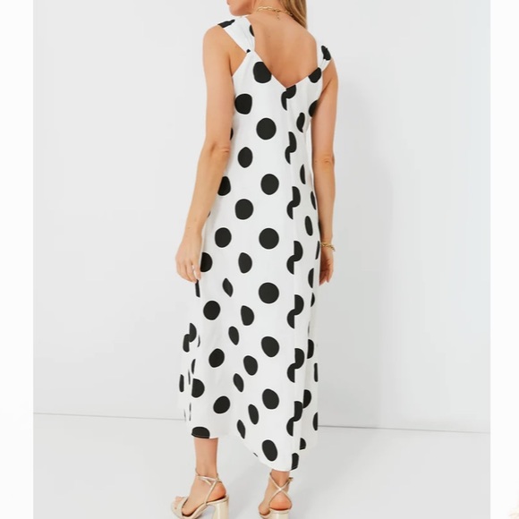 White Polka Dot Conrad Dress
POMANDER PLACE - Picture 3 of 7